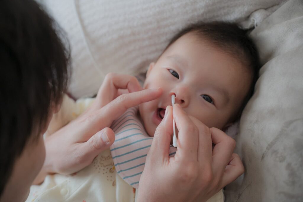 赤ちゃんの鼻ケア